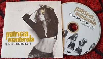 PATRICIA MANTEROLA ** Que El Ritmo No Pare ** 2002 SPAIN PROMO CD Single