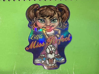 2004 Attitude Girls Steve Nazar Sticker Vending Decal #4 of #10 lil Miss perfect
