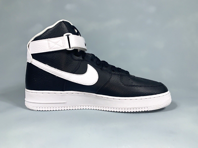 Nike Air Force Ones Mens Sz 14 White and Black High-Top Sneakers NIKE Air Force 1  main image 3