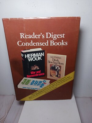 Reader's Digest Condensed Books Volume 2 1979 Hardcover Dust Jacket 1st edition