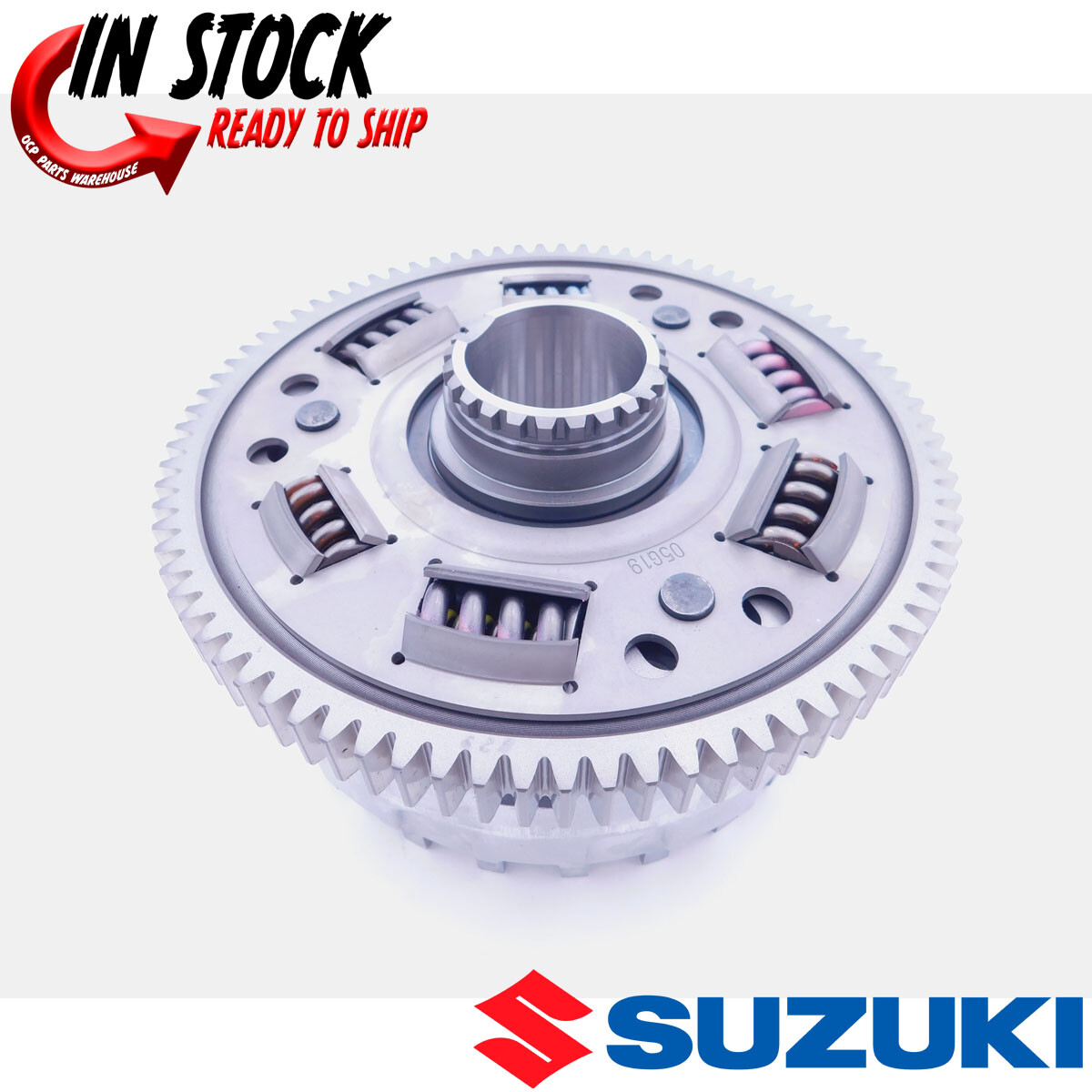 SUZUKI CLUTCH BASKET W/ GEAR 1999 - 2020 HAYABUSA GSX1300R OEM