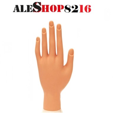 MANO FINTA PER Pratica Ricostruzione Unghie Nail Art E Gel, Mano Finta Per Ricos - Foto 4