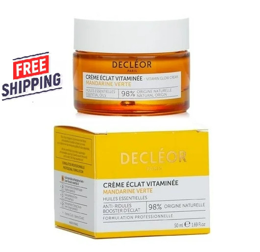 Decleor ВИТАМИННЫЙ КРЕМ ДЛЯ СИЯНИЯ Зеленый мандарин 1,7 унции / 50 мл