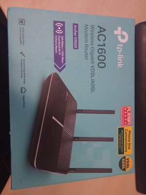 TP-Link Archer AC1600 WLAN Gigabit VDSL/ADSL Modem Router - Makellos