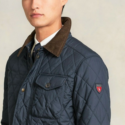 Polo Ralph Lauren Men Corduroy Collar Water Repellent Quilted Utility Jacket 2xl Ebay Polo Ralph Lauren Men Corduroy Collar Water Repellent Quilted Utility Jacket 2xl Ebay