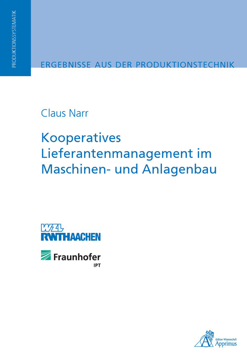 Thumbnail - Claus Narr | Kooperatives Lieferantenmanagement Maschinen- Und