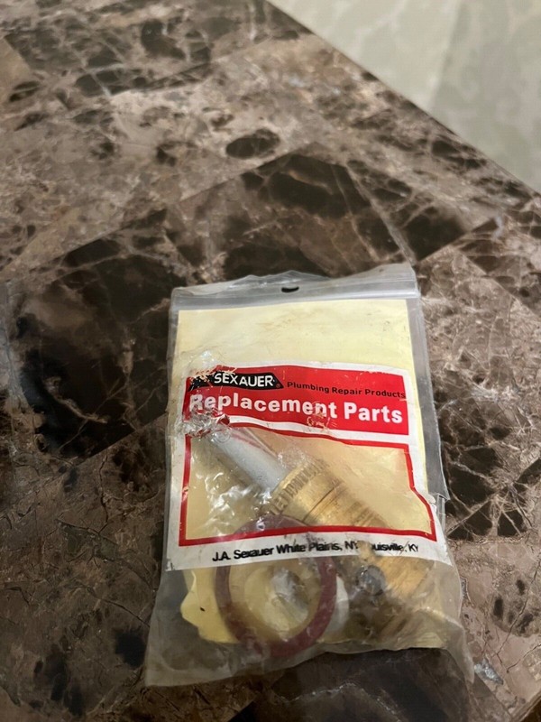 SEXAUER REPLACEMENT PART TS-3L Cat. #031401 L.H. Thr. Stem Assembly New In Bag 