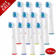 12 Brush heads for oral-B Electric Toothbrush fit braun oral-B 1000 crossaction