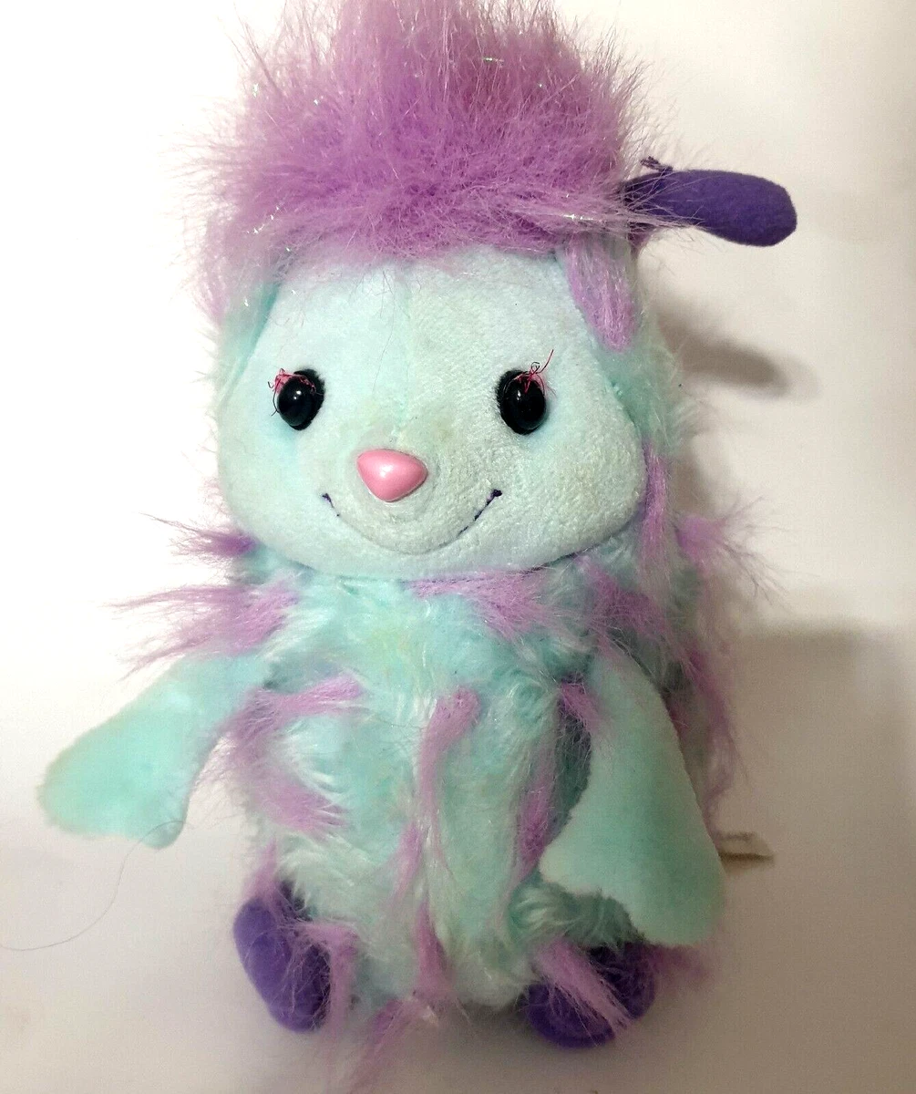 2005 BARBIE BIBBLE FAIRYTOPIA PURPLE BLUE PLUSH DOLL TOY ANIMAL ORIGINAL  SCARCE