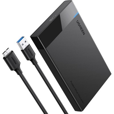 Festplattengehäuse 2,5 Zoll USB 3.0 SATA HDD SSD extern Gehäuse Festplatte