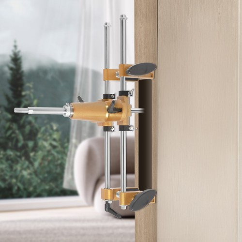 Door Lock Hole Opener Door Lock Installation Kit Lock Mortiser for Wooden Door