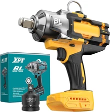 Cordless Impact Wrench 3/4" for De-Walt 20V Battery, 1475 Ft-Lbs (2000N.M) High 