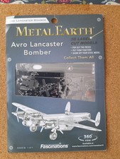 Image of Avro Lancaster Bomber Metal Earth 3D Laser Cut Model Kit