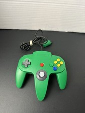 Nintendo 64 Controller: Green N64 Controller Tight Stick NUS-005 OEM TESTED