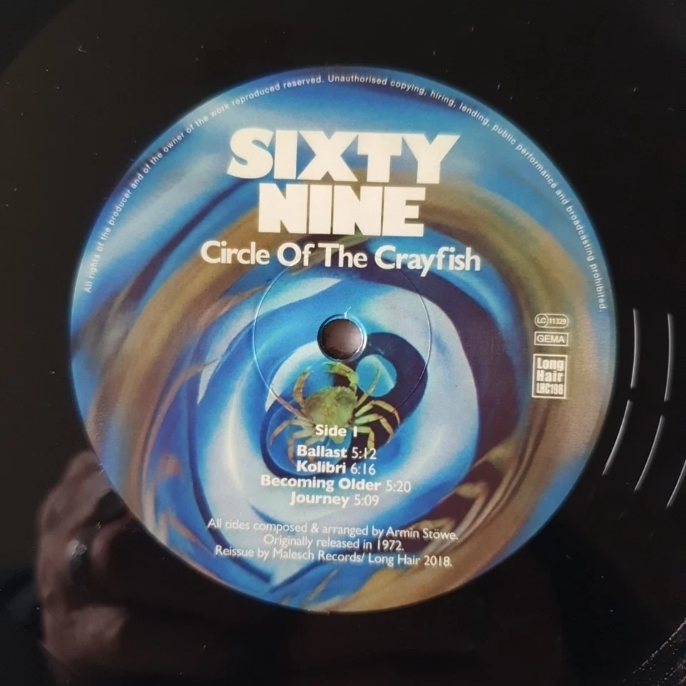 33 tours SIXTY NINE - Circle of the crayfish -  - Photo 3/4