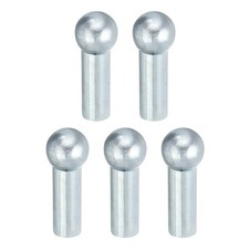 5 piezas Cable Bola Tapón Gimnasio Máquina Accesorios para 5mm Cable Ejercicio Plateado