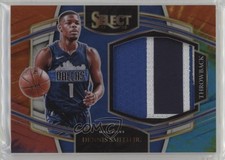 2021 Panini Select Throwback Memorabilia Tie-Dye Prizm 14/25 Dennis Smith Jr 1t3