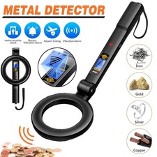 LCD Handheld Metal Detector w/ Battery Gold Digger Hunter Waterproof Foldable