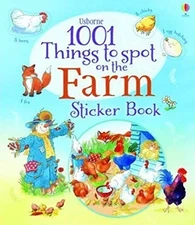 1001 Things to Spot on the Farm Sticker Book (Usborne 1001... by Gillian Doherty