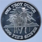 1 oz Silver Round/Medal - Prospector – Assay No. 139 – Nevada Coin Minting