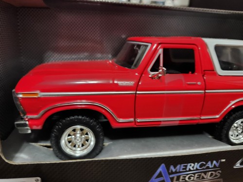 American Legends 1978 Ford Bronco 1/24 Die Cast By Motor Max - Picture 2 of 9