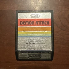 1982 IMAGIC Demon Attack #IA-3200, 720000-200 for Atari 2600 Game Cartridge