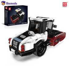 Mould King Mini Series 24084 462pcs Mini Building Blocks Road Roller Car Vehicle