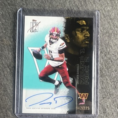 2025 Topps Signature Class - Jayden Daniels #57 Rookie Auto /225 Commanders