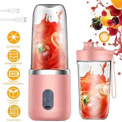 1200mAh Portable Blender Smoothie MakerUSB Standmixer Mini Mixer to go für Sport