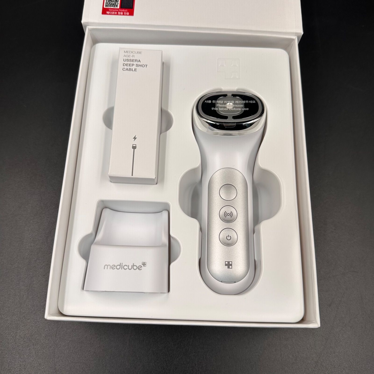 Medicube AGE-R USSERA Deep Shot ME-USSERA-01 Beauty Device Unused