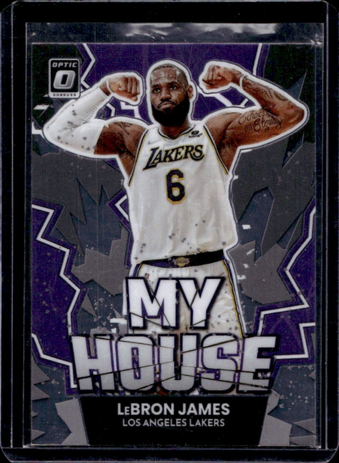 2022-23 Panini Donruss Optic LeBron James My House #4 Lakers