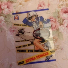 The Prince of Tennis Ryoma Echizen Karupin Clear Card Vintage First Edition
