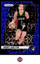 2024 Panini Prizm WNBA #138 Bridget Carleton Blue Velocity Prizms