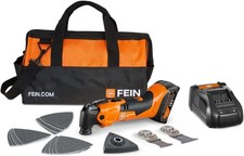 Fein AMM500 AS 2Ah MULTIMASTER Oscillating Multi Tool 2Ah Battery Charger & Bag