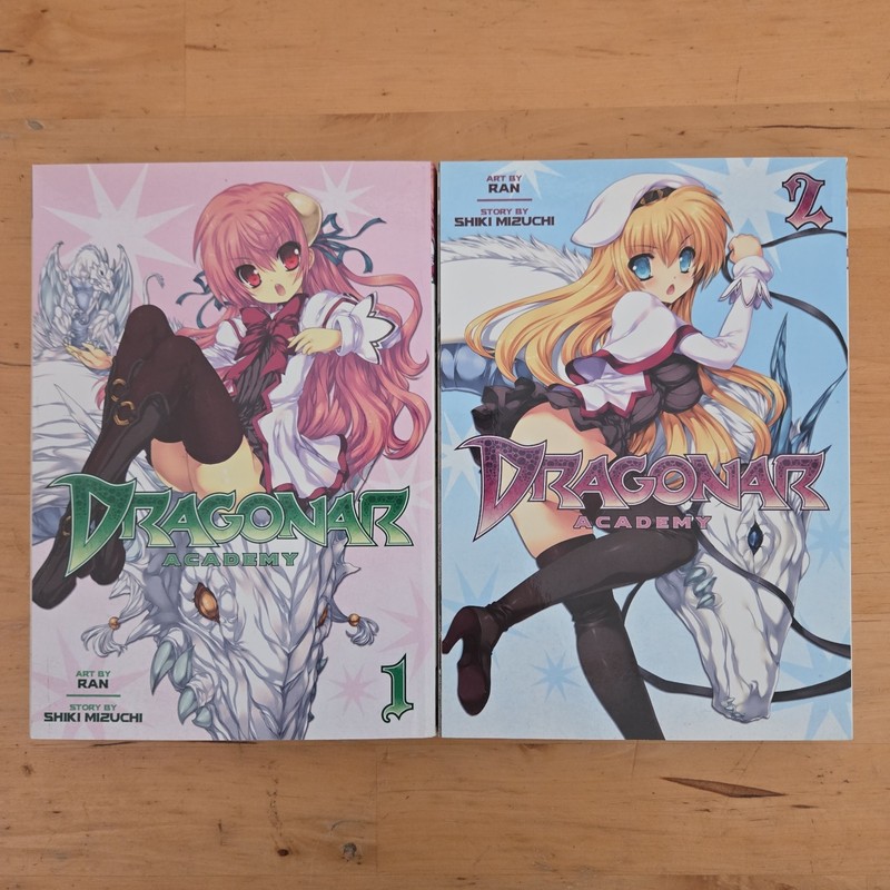 Dragonar Academy Manga Collection Volume 1-2 Set in English