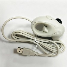 USB Wired Trackball Mouse Portable PC Laptop Finger Hand Held Computer Mice