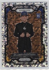 2023-24 Panini Prizm Rookie Variation Fast Break Brandin Podziemski #147 16wc
