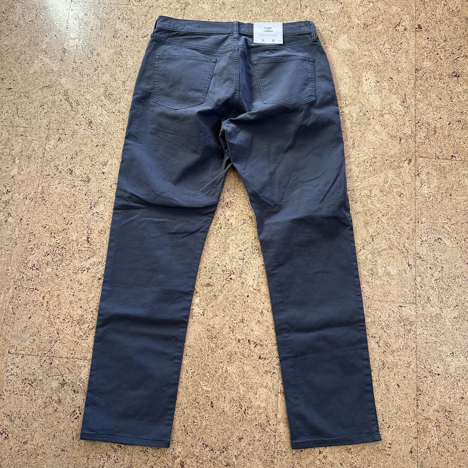 NEW Flint And Tinder Huckberry 365 Straight Fit Stretch Chino Pants 32x30