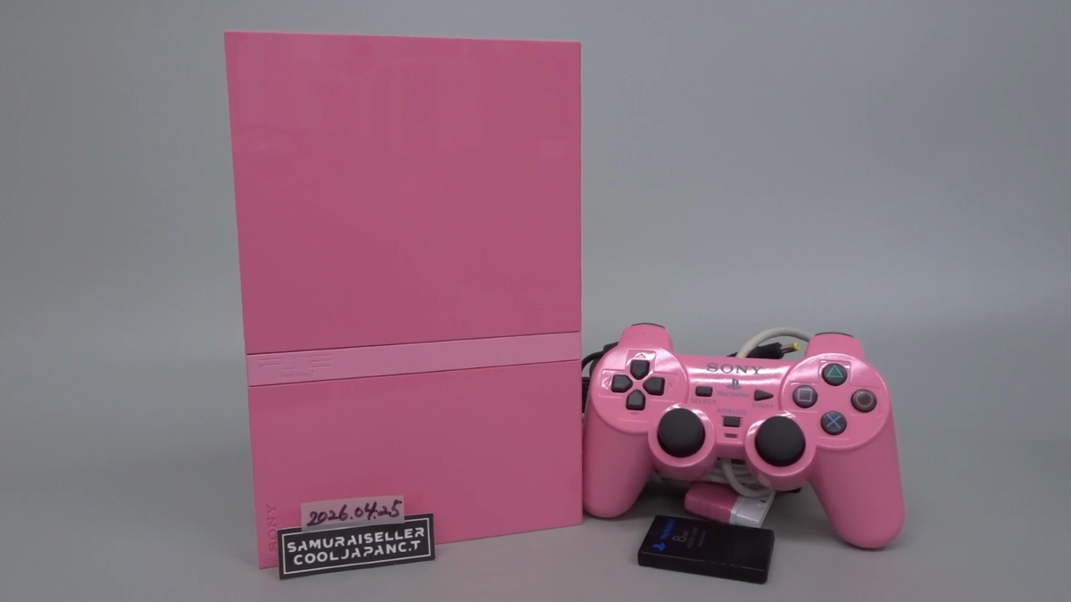 Sony Playstation 2 PS2 Slim Console Pink SCPH-77000 PK Limited