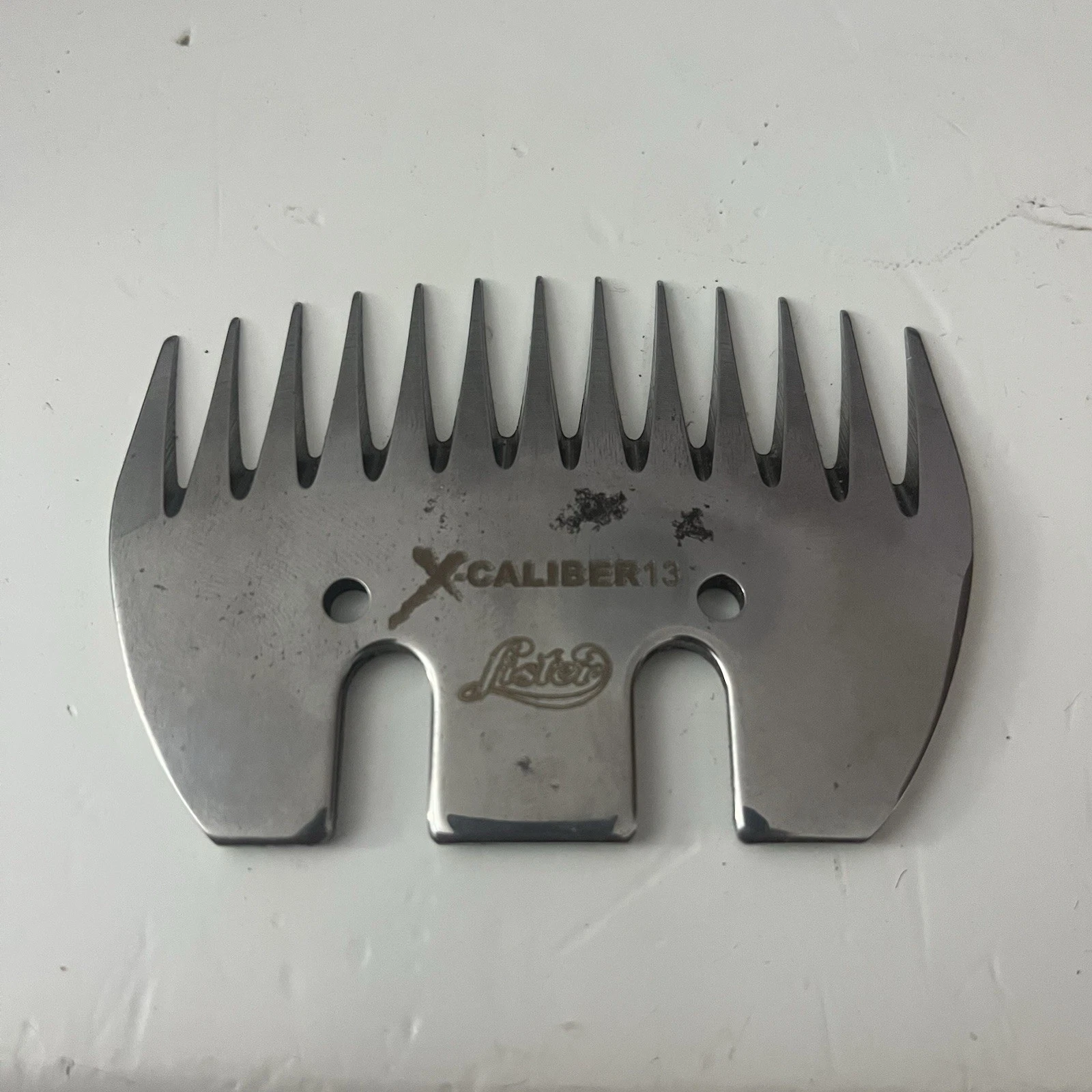 Lister X-Caliber 13 Shearing Replacement Blade Clipping Comb SLIGHTLY USED? EUC