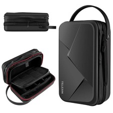 TELESIN Large Size PU Hard Shell Carry Storage Case Bag for GoPro DJI Accessory