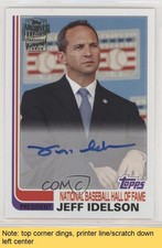 2019 Topps Archives Fan Favorite 1982 Design Jeff Idelson #FFA-JI Auto READ 3j2