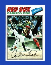 1977 Topps Set-Break #640 Carlton Fisk EX-EXMINT *GMCARDS*