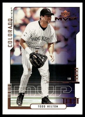 2000 Upper Deck MVP #178 Todd Helton