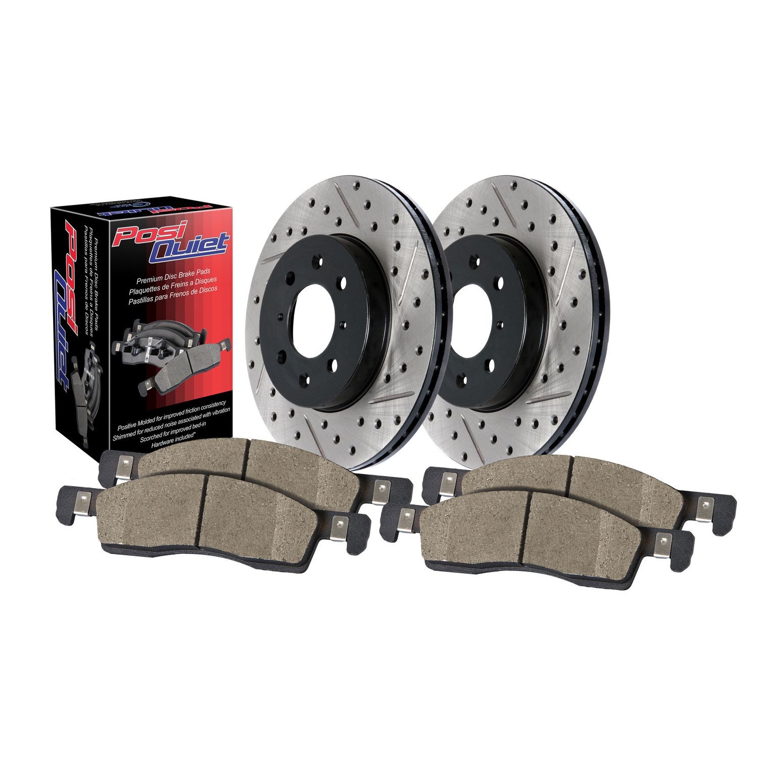 Centric Parts 909.45003 Centric Preferred Pack Single Axle Front Disc Brake Kit