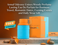 New Armaf Odyssey Mandarin Sky Eau de Parfum Spray for Men 3.4 Oz / 100 ml