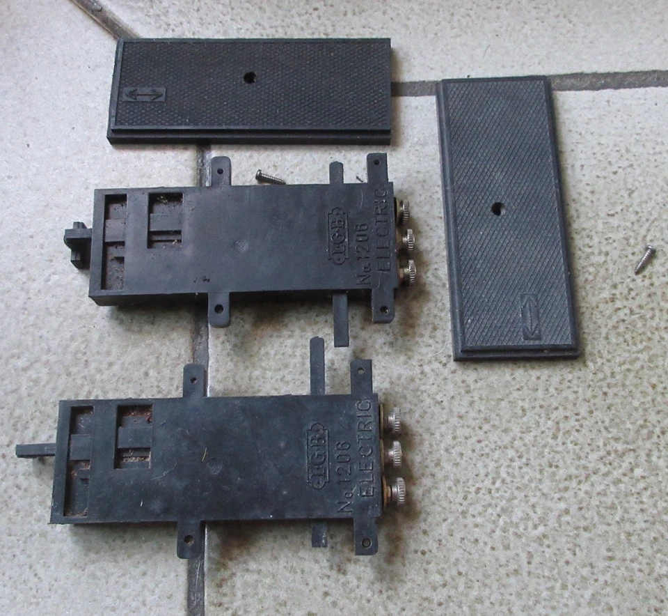 2x Moteur commande Aiguillage électrique Rails Playmobil LGB train western LIRE - Photo 2/4
