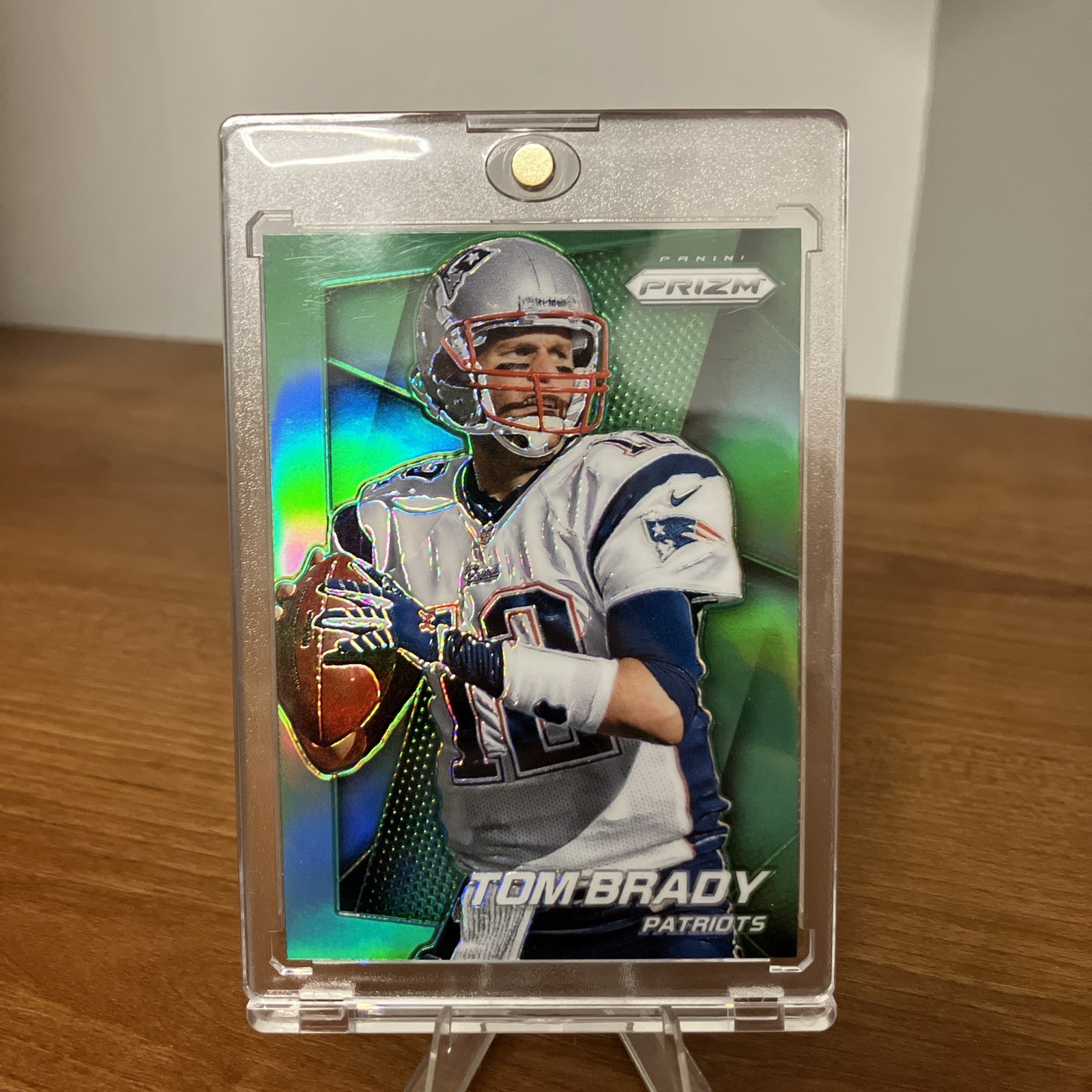 2014 Panini Prizm - Tom Brady #36 Green Prizm