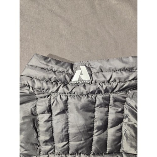 Eddie Bauer First Ascent StormDown 800 Puffer Vest Mens XL Gray Green Outdoor image 8