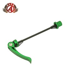 ALTA Front Bicycle Quick Release Skewer 135mm Green Alloy Bike Axle QR Road MTB.
